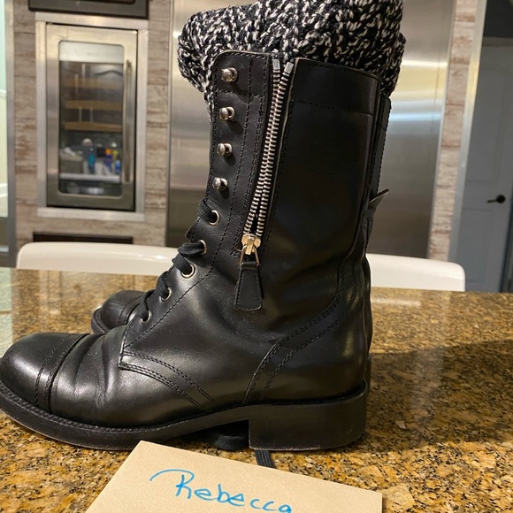 Chanel Combat Boots - Picture 3 of 7